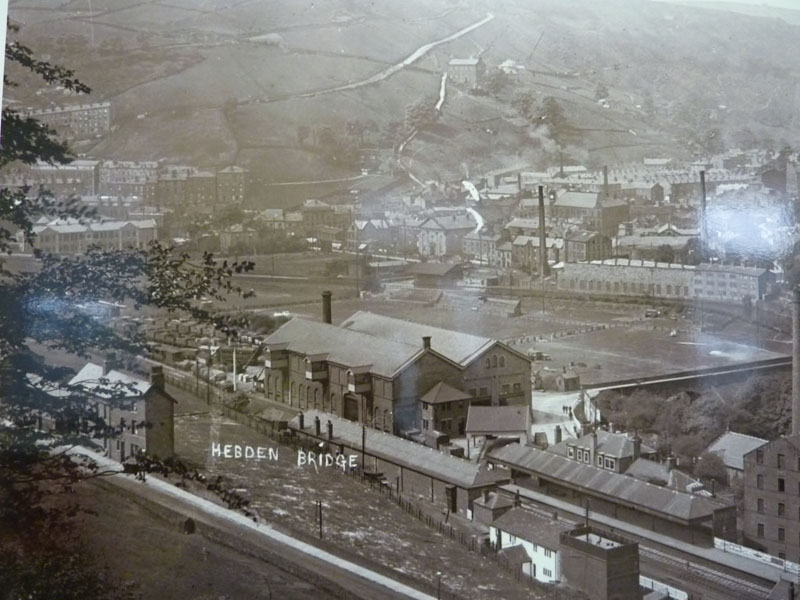 Hebden Brdige old photo